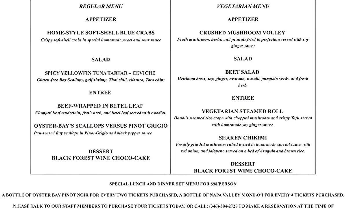 Phở Bò Tái — Slow-simmered beef broth, rice noodles, rare eye-round, fresh herbs.